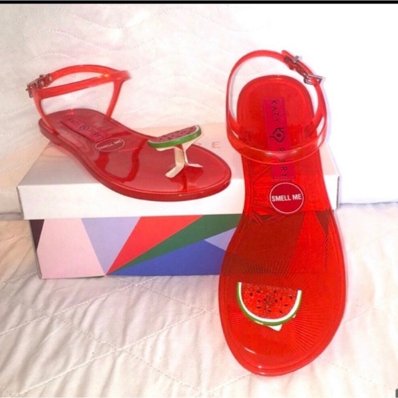 Katy Perry’s Watermelon 🍉The Geli Sandal Sz11 NWT - Picture 14 of 14